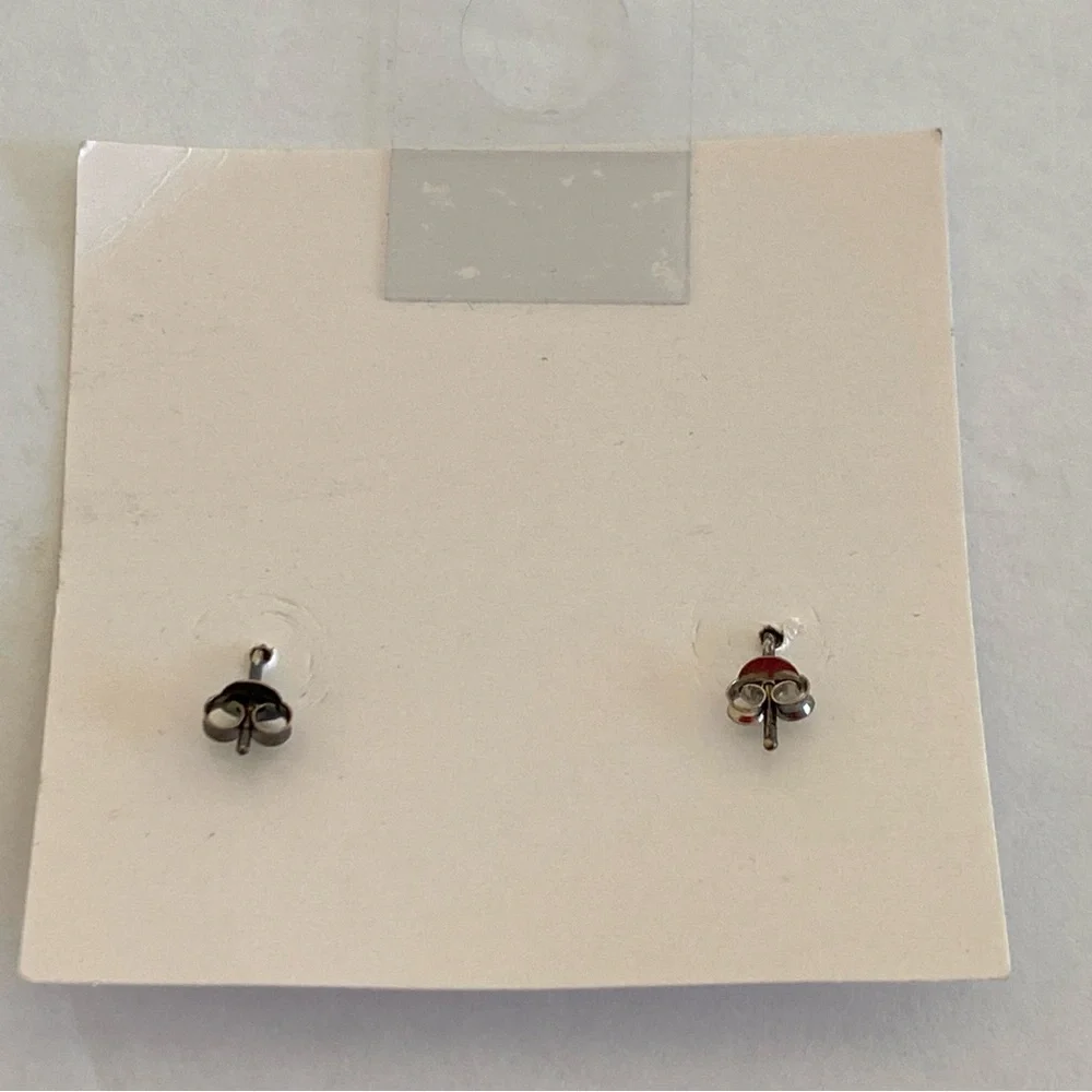 LITTLE WOODLANDER Silver Feather Hair Pins Bobby Pin 2 pc. Woodlands Nature